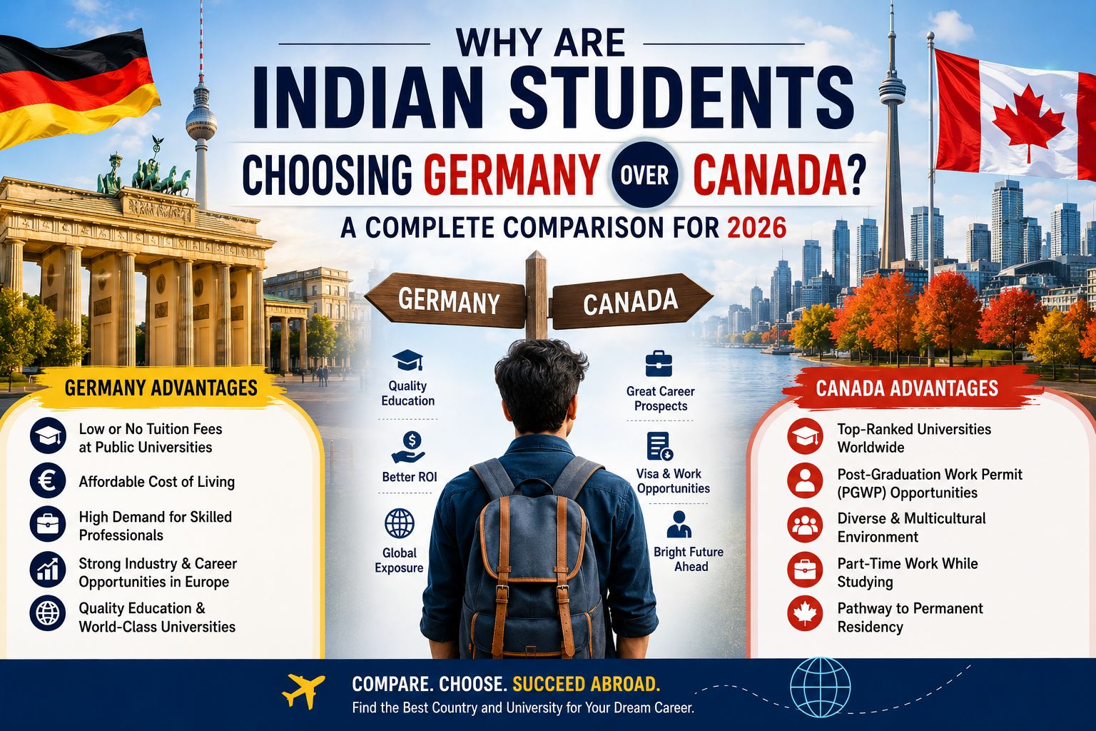 Why Are Indian Students Choosing Germany Over Canada?