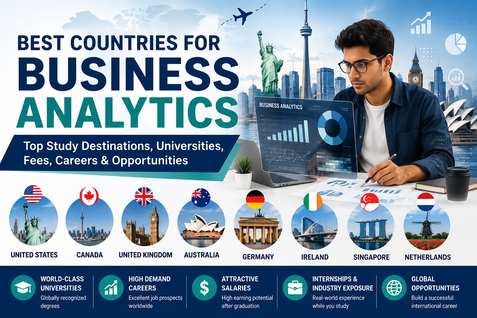 Which countries are best for Business Analytics?Is Studying Business Analytics Abroad Worth It?