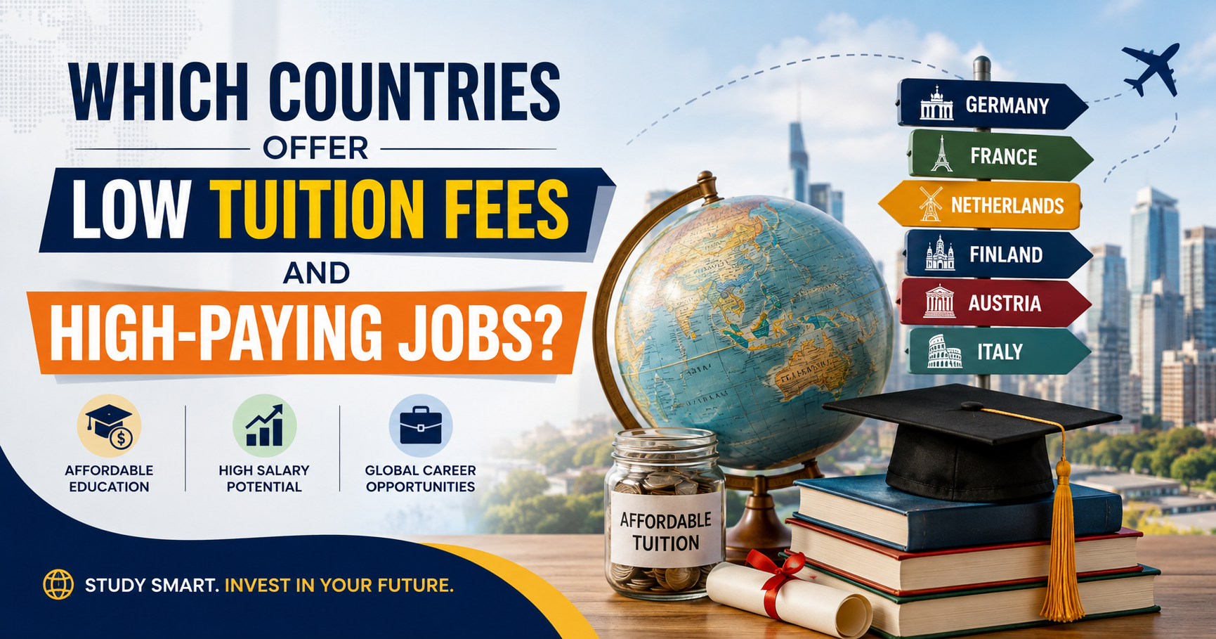 Which Countries Offer Low Tuition Fees and High-Paying Jobs for Indian Students?