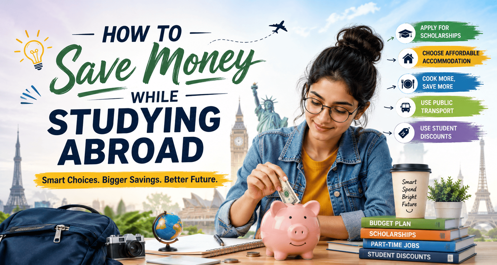 How to Save Money While Studying Abroad?