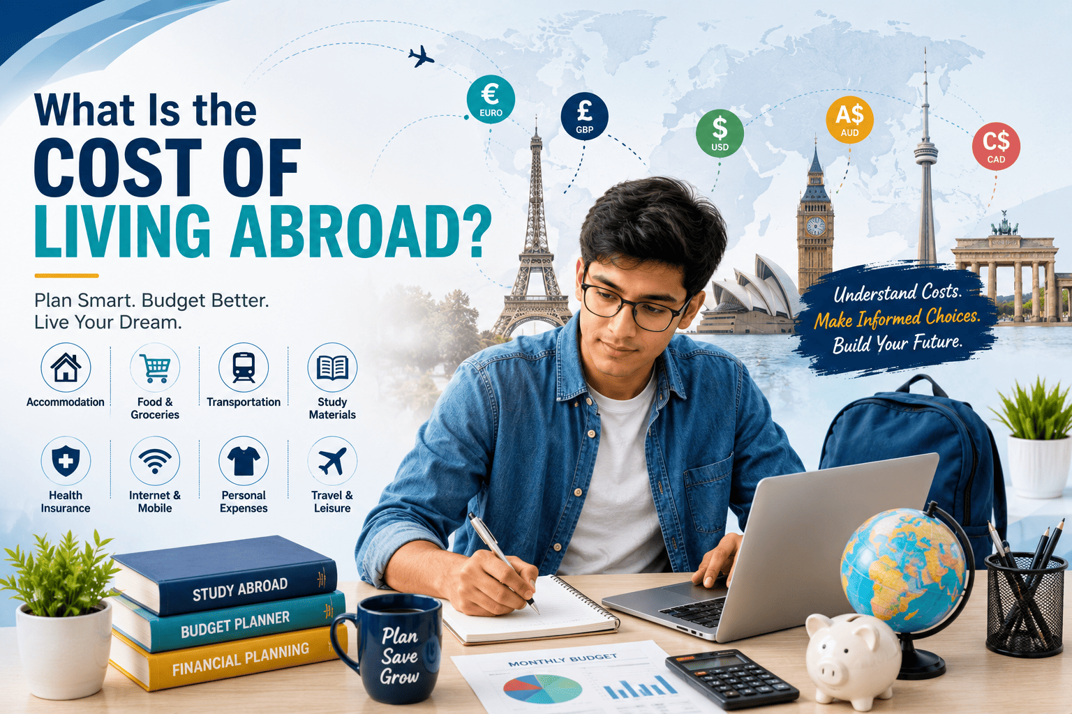 What Is the Cost of Living Abroad?
