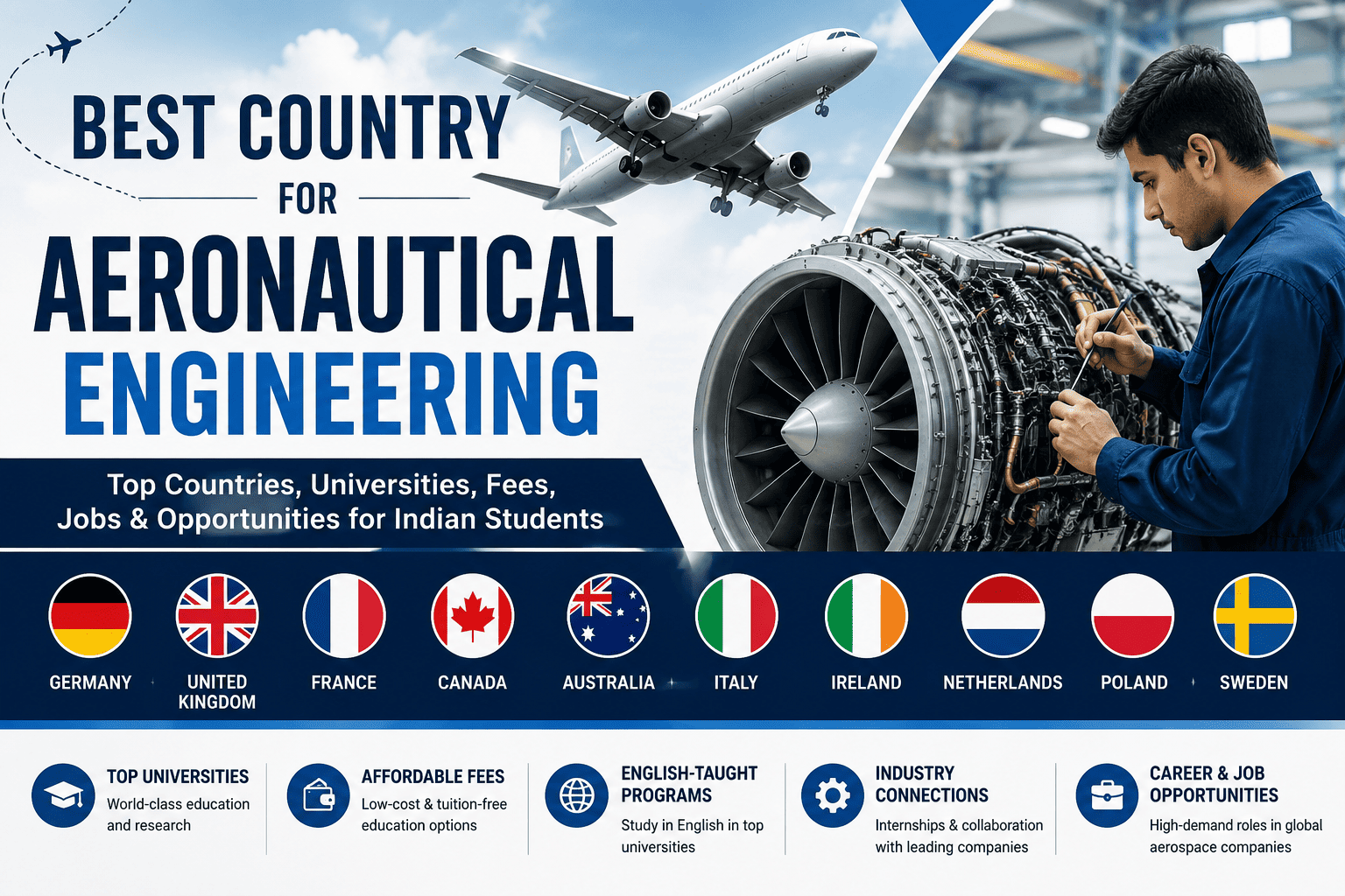 Best Country for Aeronautical Engineering