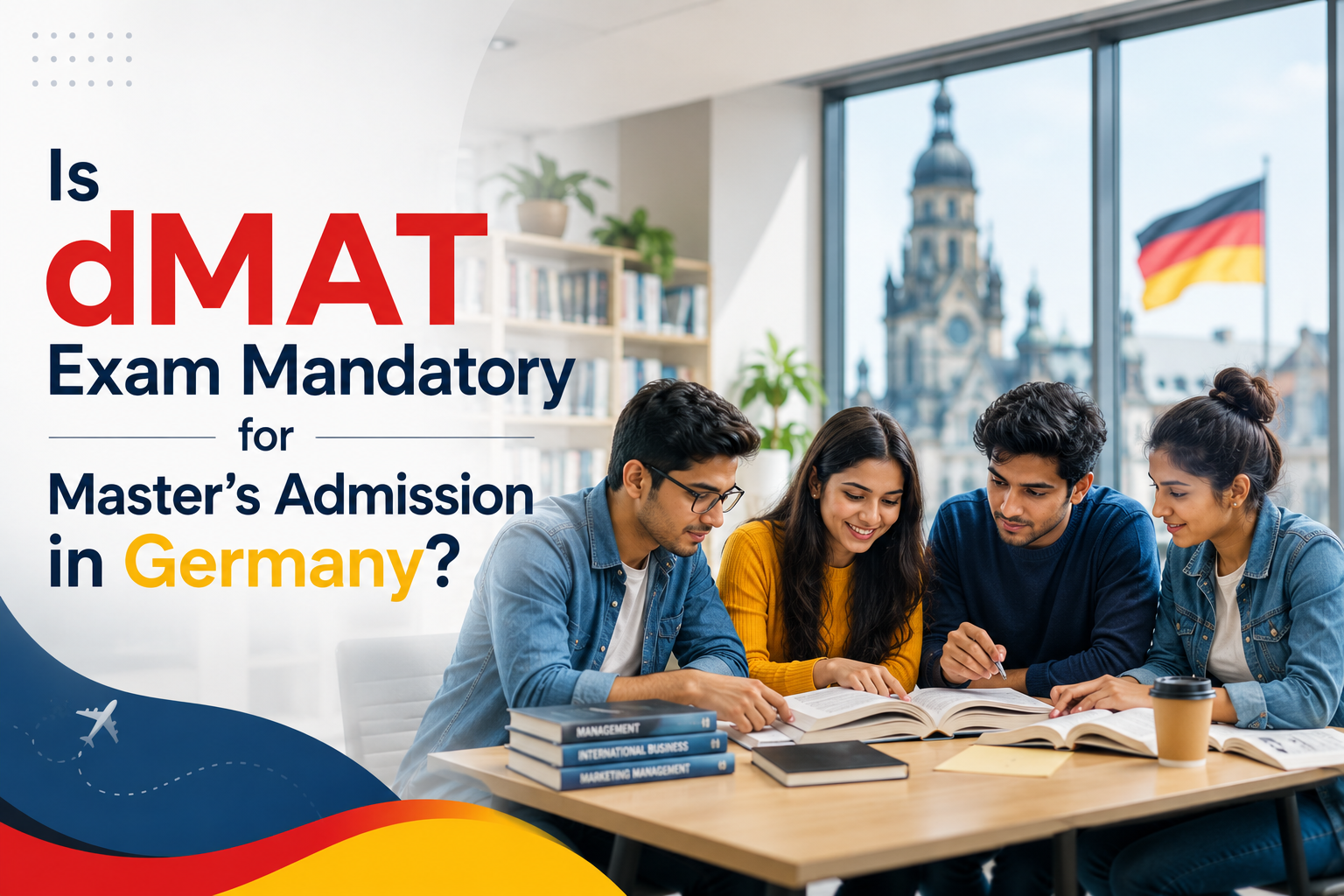Is dMAT Exam Mandatory for Master's Admission in Germany?