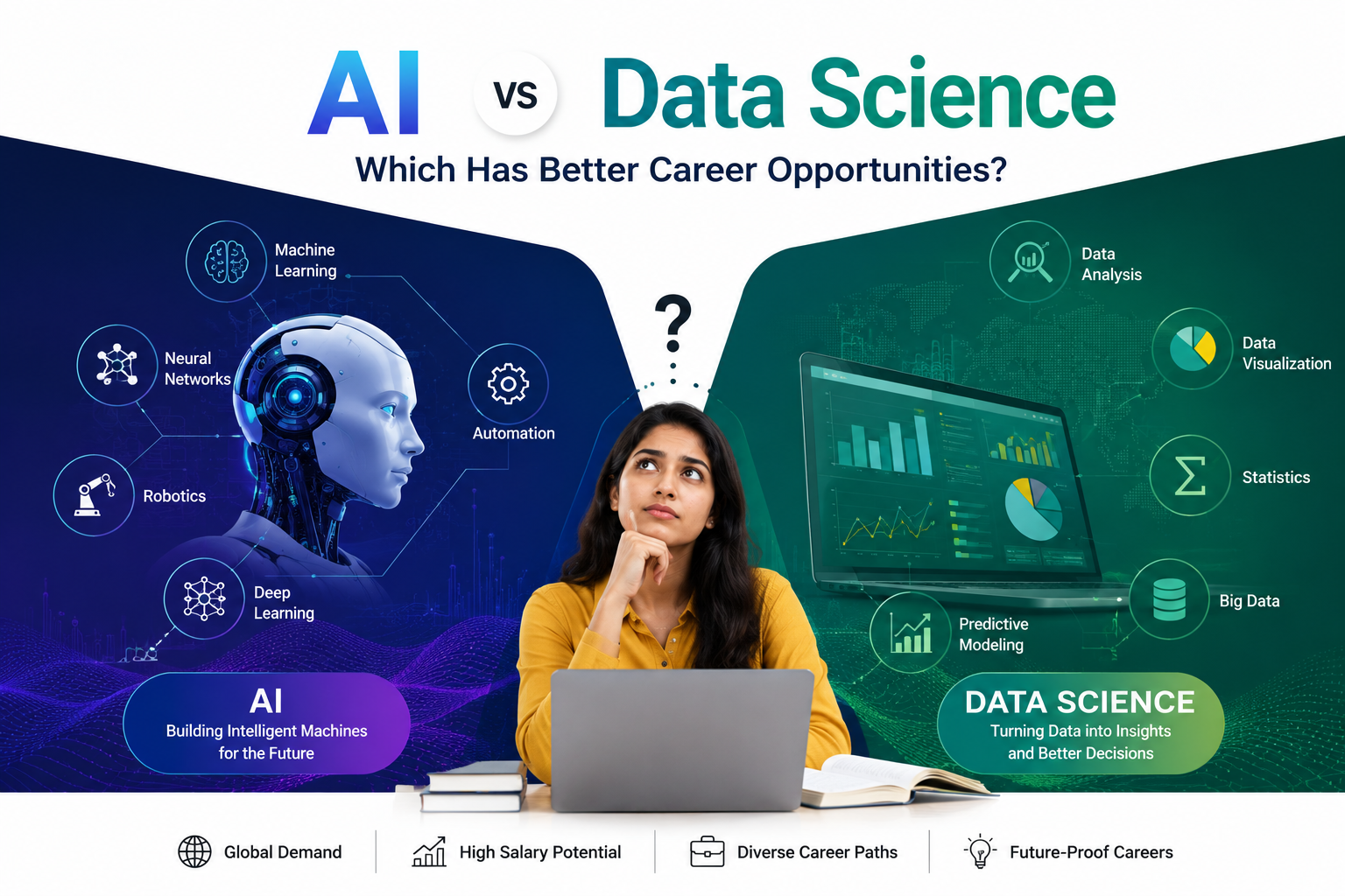 AI vs Data Science: Which Has Better Career Opportunities?