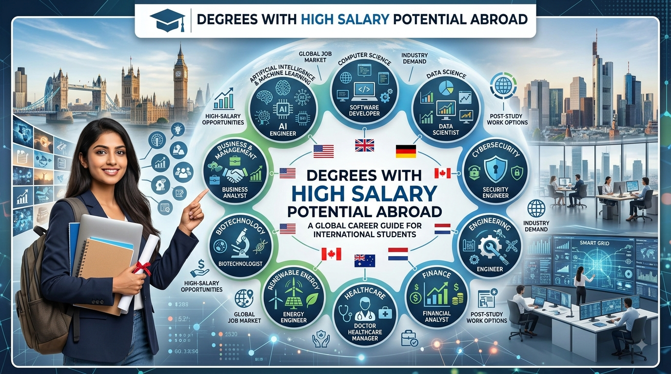 Which Study Abroad Degrees Have the Highest Salary Potential?